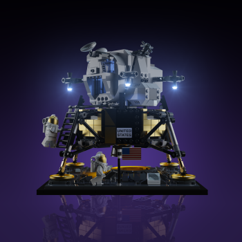 Preview: LMB 2.0 Version - LED-​Beleuchtungs-Set für LEGO® Nasa Apollo 11 Lunar Lander #10266